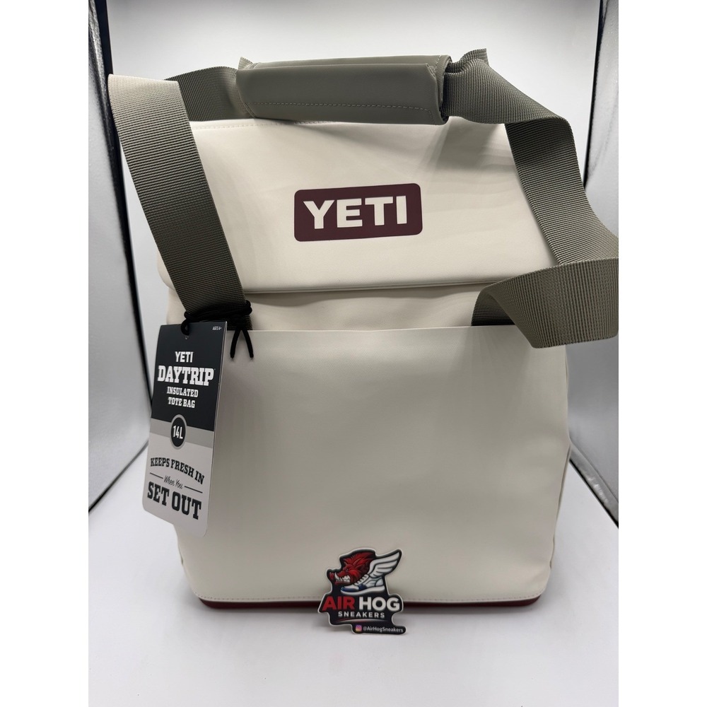 YETI Daytrip Insulated Tote Bag 14L Aspen Pampa Wild White Maroon Cooler nwt